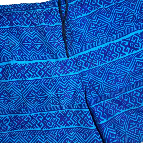 Vintage 90s Pattern Swim Trunks - Picture 3 of 4